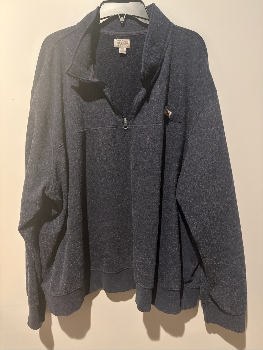 Ocean Current Men's Dark Navy Half-Zip Pullover Sweater